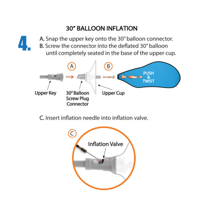 Indoor Reusable Balloon Tower Kit Setup Instructions - Part 4