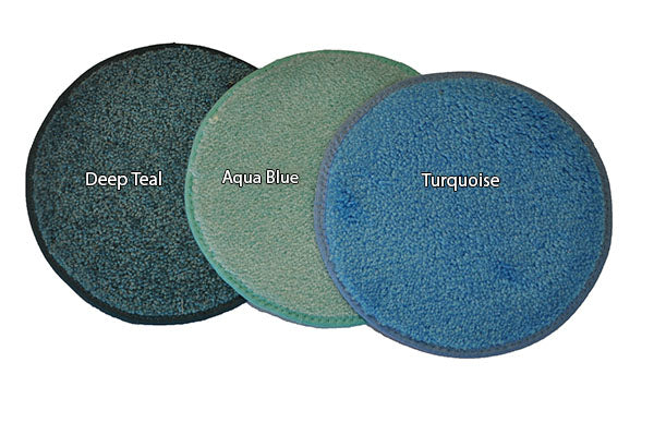 Turquoise to Teal Carpet Comparison