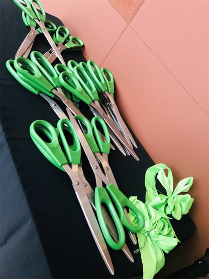 Custom Light Green 25 Inch Scissors