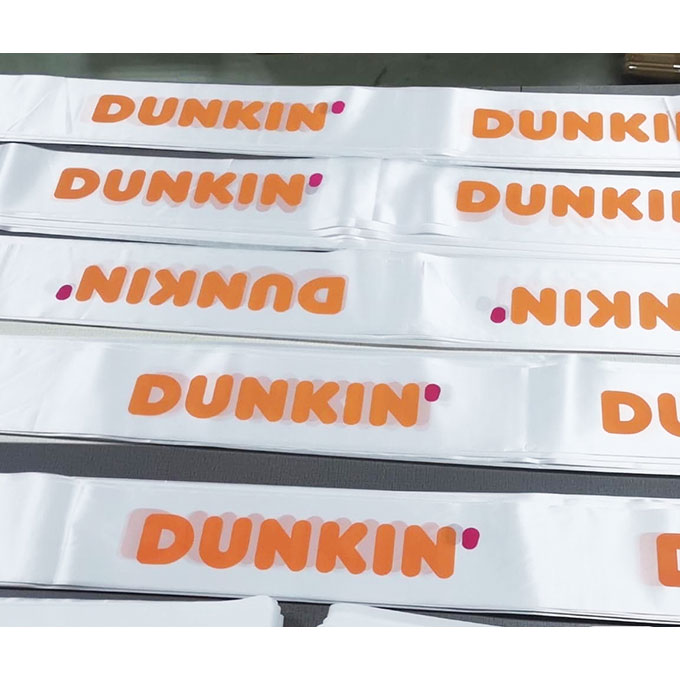 Custom Dunkin' Ribbon