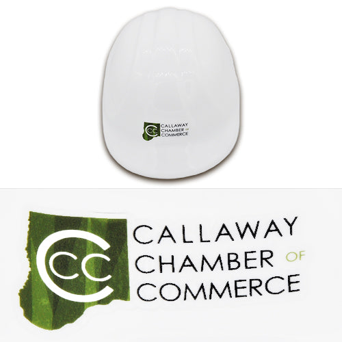 Econo Groundbreaking Hard Hat with Vinyl Decal