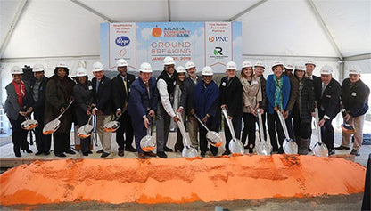 Large Spoon Used For Groundbreaking