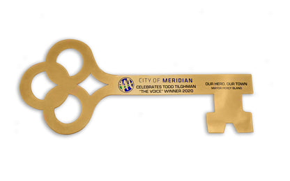 Gold Olympian Key