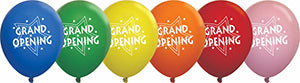 Grand Opening Latex Balloons - Std 11 inch