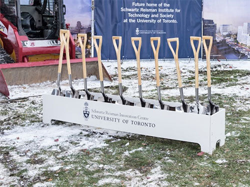 White Ground Breaking Display Boxes