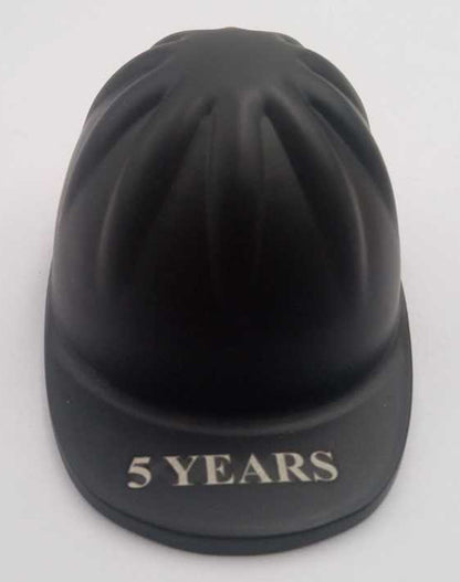 Black Hard Hat Engraved