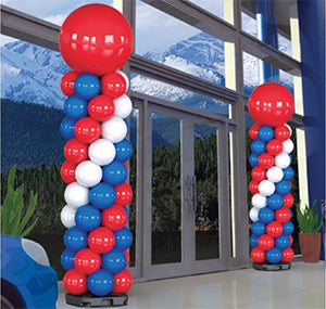 9 Foot Balloon Tower Kit - Spiral Effect