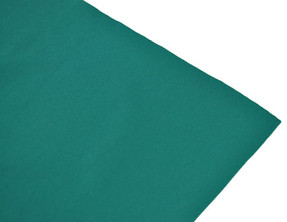 Hunter Green Poly Premiere Sample - Unhemmed