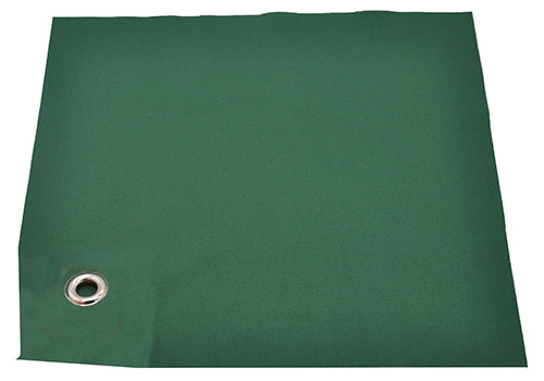 Hunter Green Poly Premiere Sample  - Unhemmed