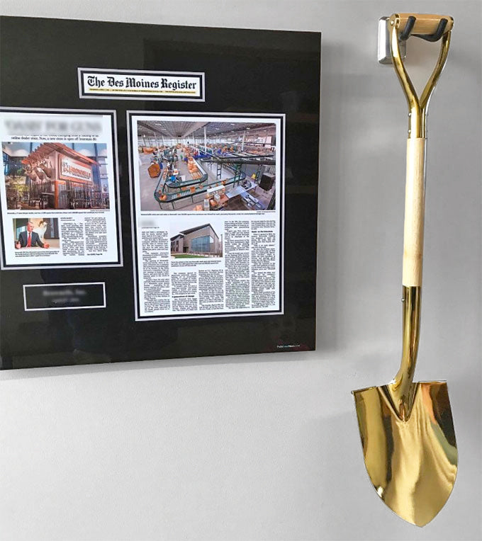 Gold Flat Shovel