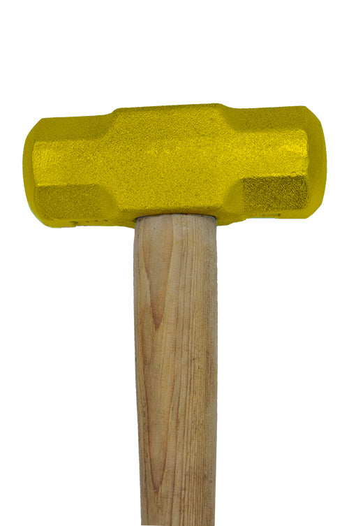 Gold Painted Sledgehammer Head