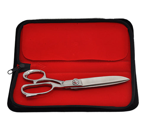 8 inch Chrome Plated Scissors in Velvet Presentation Case for 8 inch Scissors