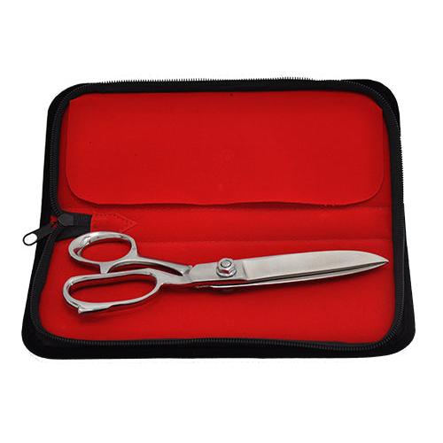 8 inch Chrome Plated Scissors in Velvet Presentation Case for 8 inch Scissors