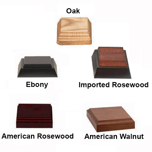 Wood Bases for Hard Hats