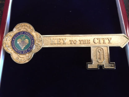 Antique Gold Key To The City