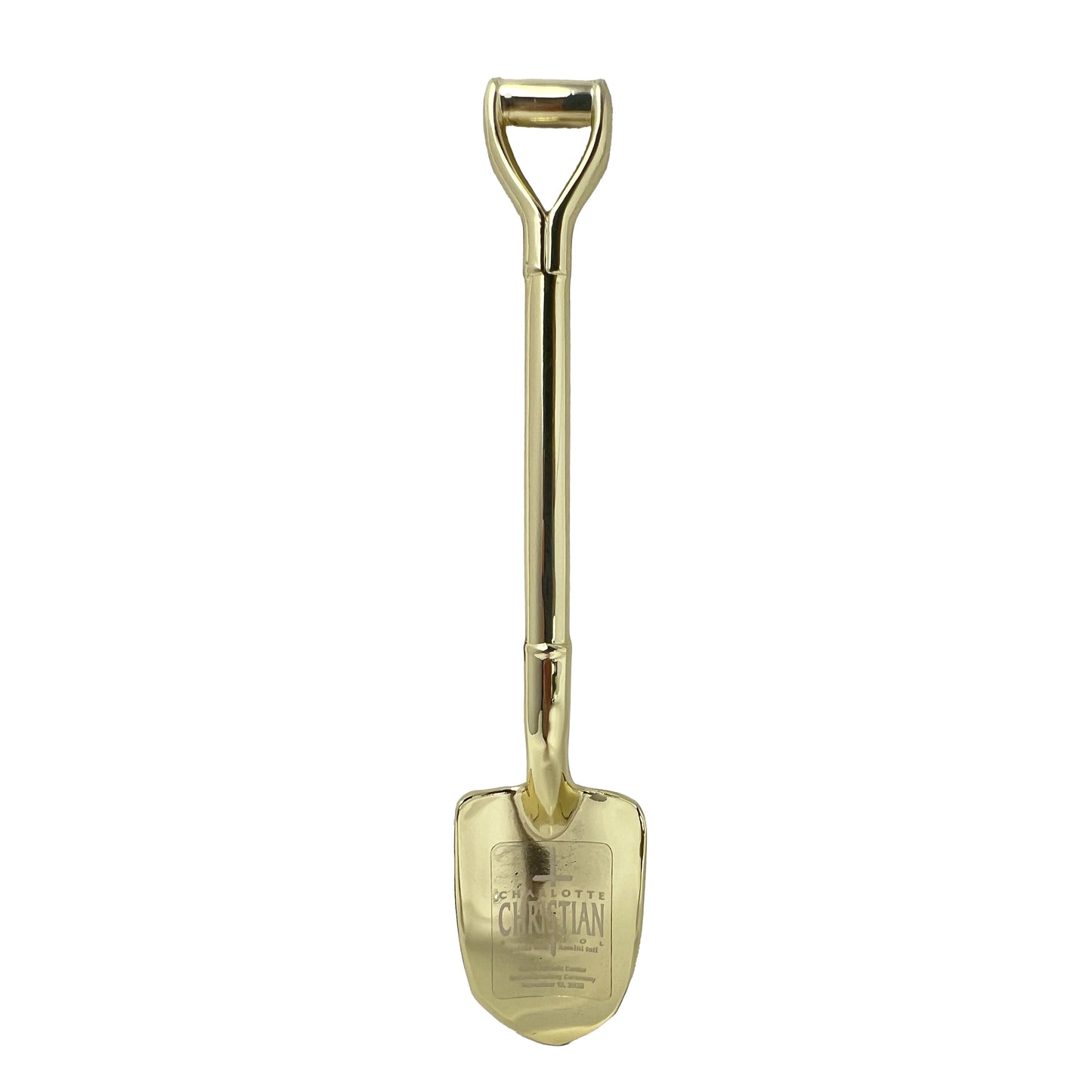 5 1/2 Inch Gold Plated Shovel