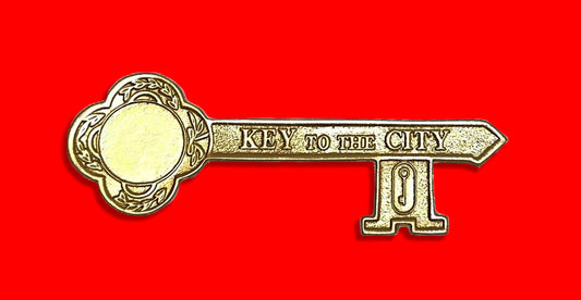 Antique Gold Key To The City