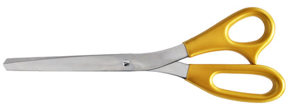 Giant 25 inch Matte Metallic Gold Premium Scissors with Mirrored Blade