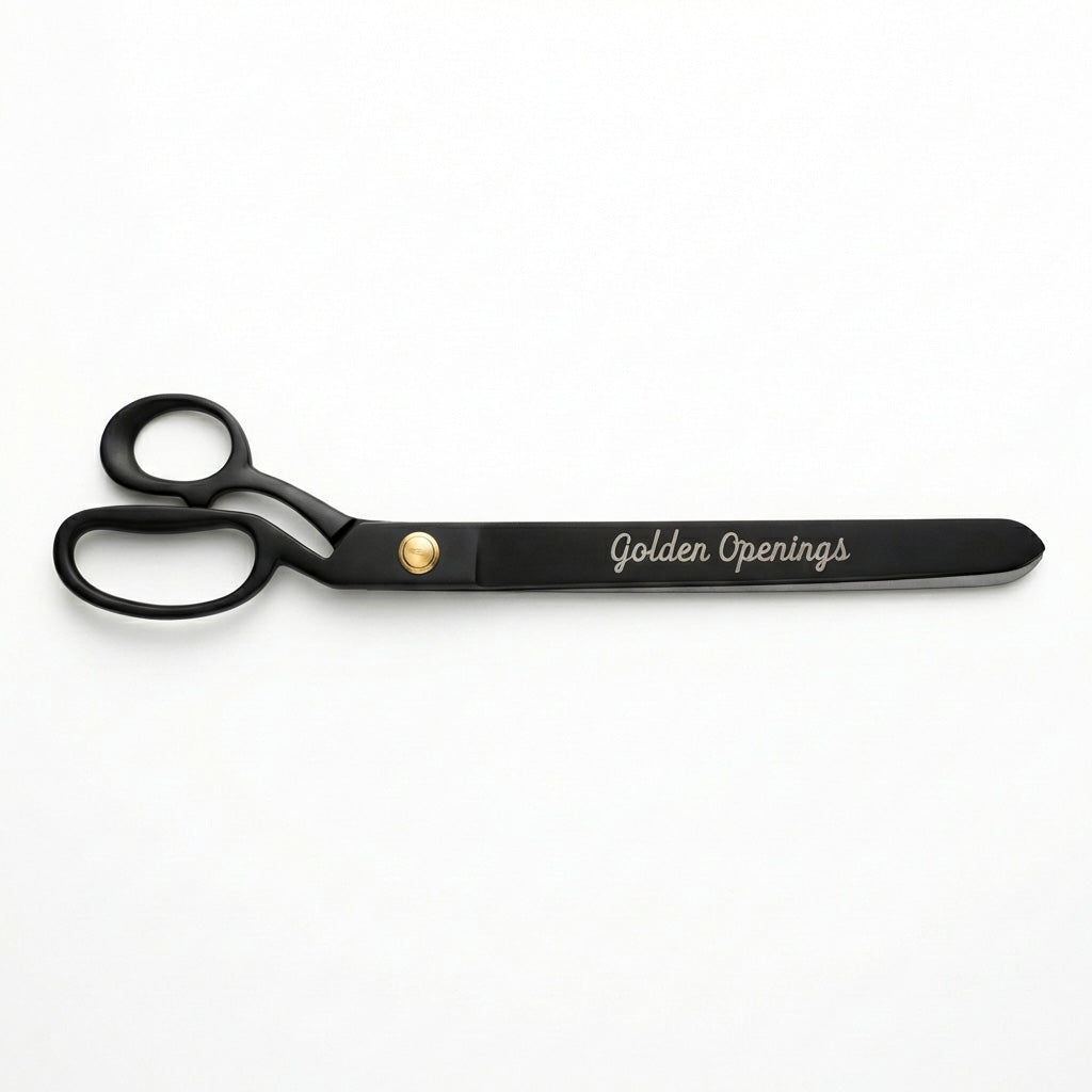 15 inch Black Ceremonial Scissors