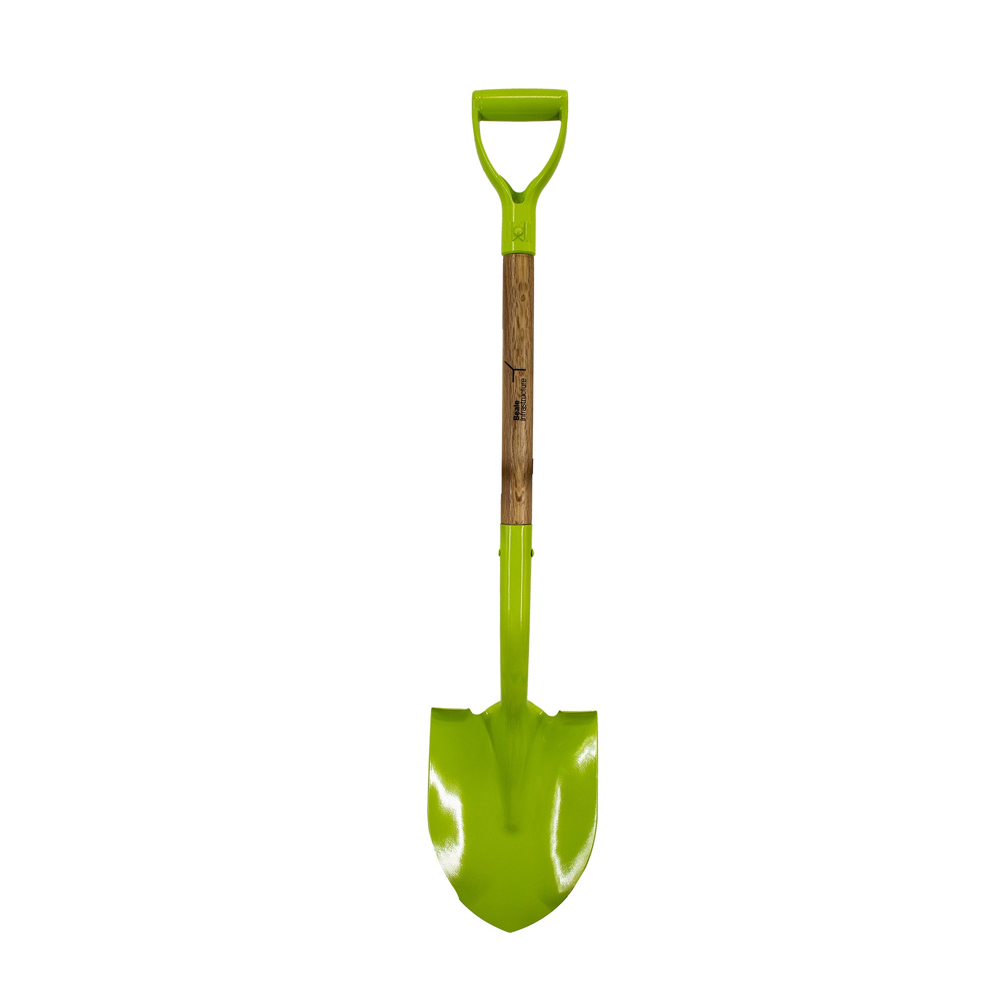 Custom Painted D-Handle Ceremonial Shovel - Golden Openings