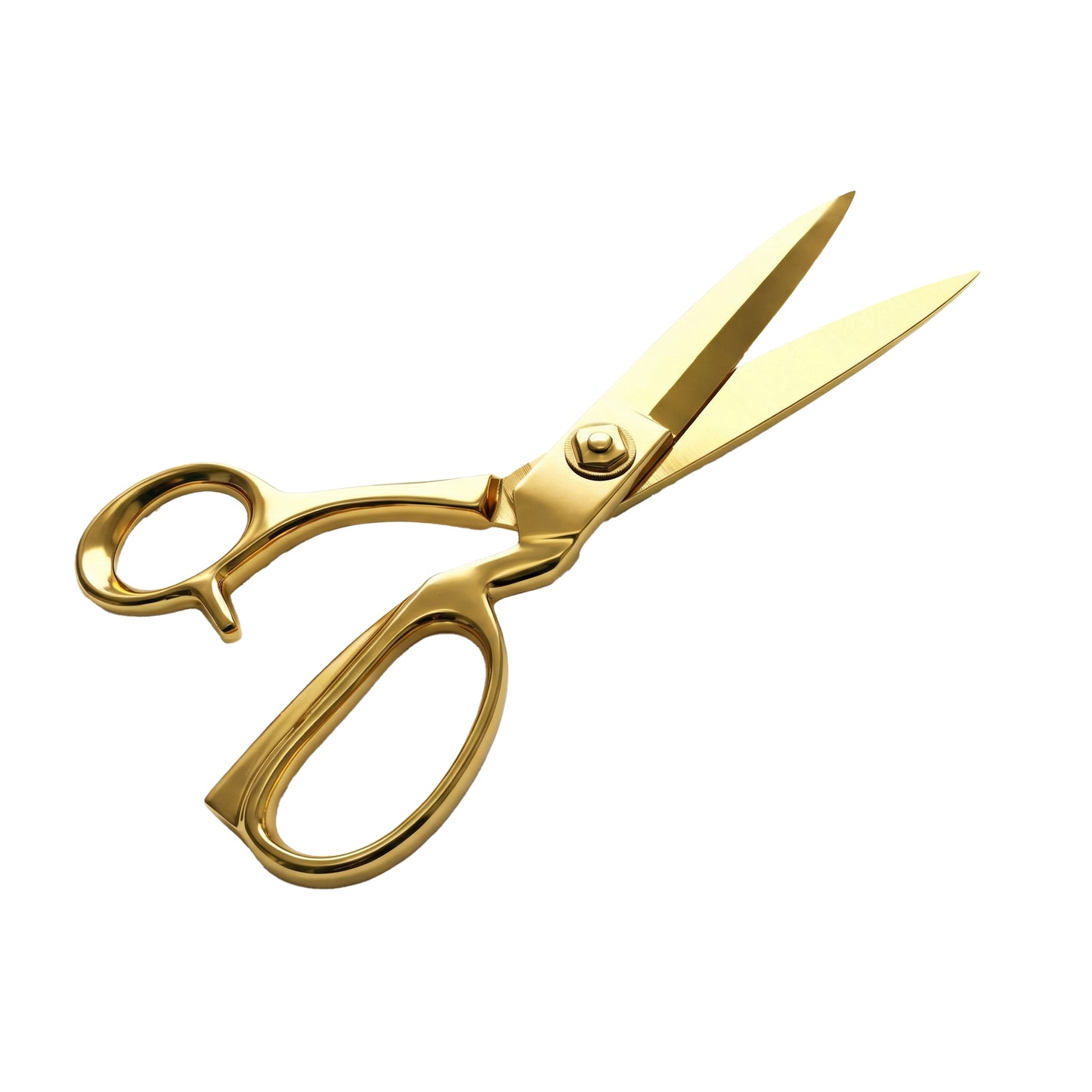 9.5 Inch Gold and Chrome Handle Scissors