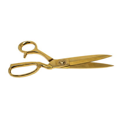 9.5 Inch Gold and Chrome Handle Scissors