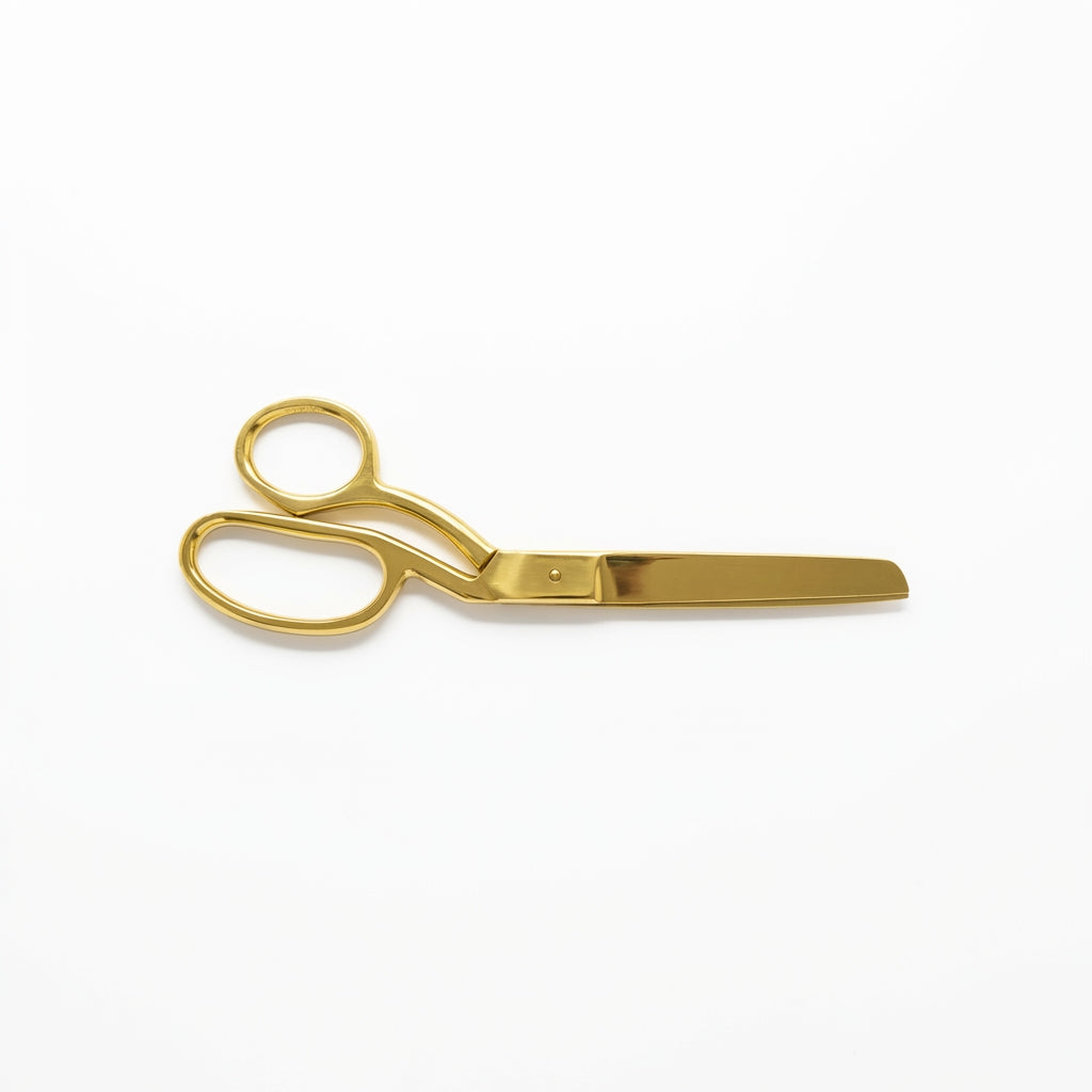 8 Inch Gold Plated Scissors
