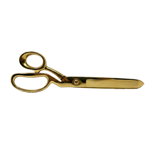 12 Inch Gold Plated Ceremonial Scissors