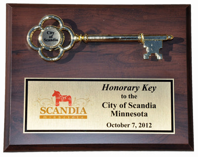 Key Plaque Award