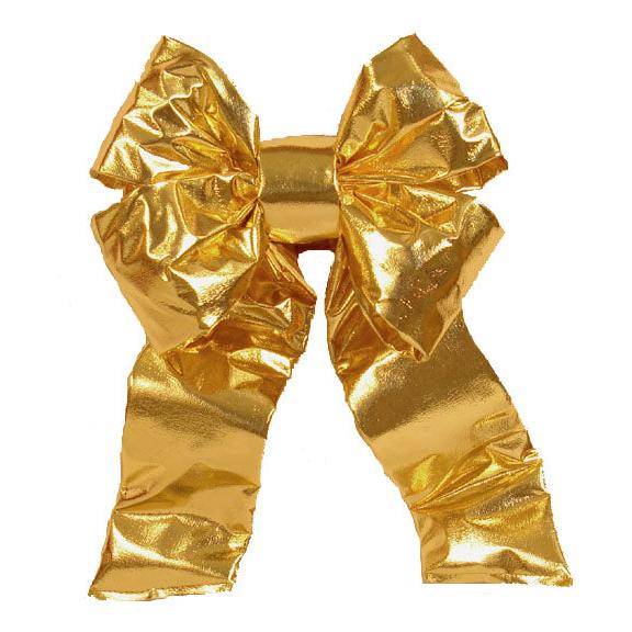 Giant Gold Building or Car Bow